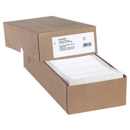 Artikelbild für 4.000 HERMA Computer-Endlosetiketten 8212 weiß 101,6 x 35,7 mm, Artikelnummer 171264