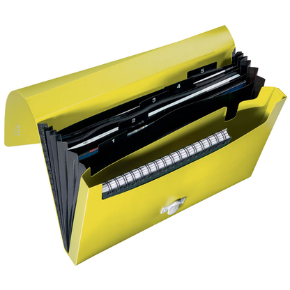 Artikelbild 3 für LEITZ Fächermappe recycle 4624 5 Fächer gelb, 1 St., Artikelnummer 854251