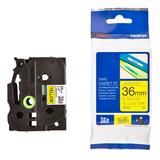 Artikelbild 1 für brother Schriftband TZe-661 TZE661, 36 mm, schwarz auf gelb, 1 St., Artikelnummer 653493