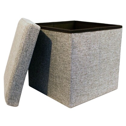 Artikelbild 3 für Echtwerk Hocker mit Stauraum Store Cube EW-SW-0460 grau, 1 St., Artikelnummer 161853