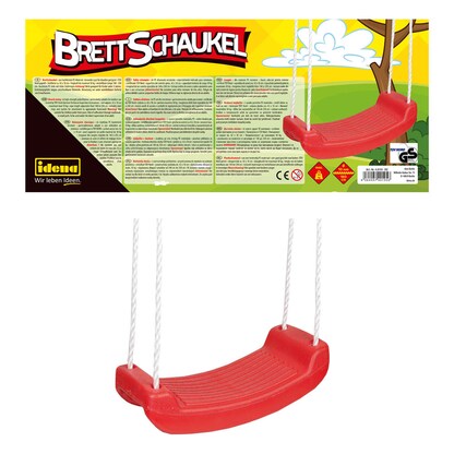 Artikelbild 2 für Idena Brettschaukel rot Kunststoff, Artikelnummer 470532