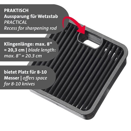 Artikelbild 4 für WESTMARK Messerblock braun, 1 St., Artikelnummer 996759