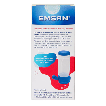 Artikelbild 7 für EMSAN Nasendusche 4083700302717 weiß, blau Kunststoff, 1 Set, Artikelnummer 450019