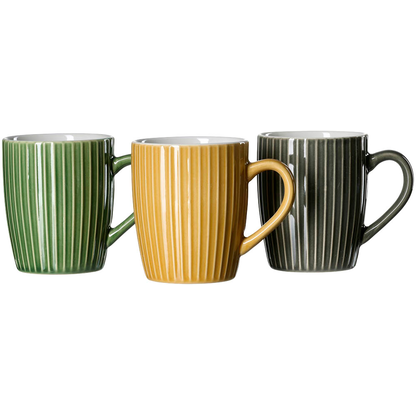 Artikelbild für Ritzenhoff & Breker Kaffeebecher Umea grün, gelb, grau 350,0 ml, 3 St., Artikelnummer 687966