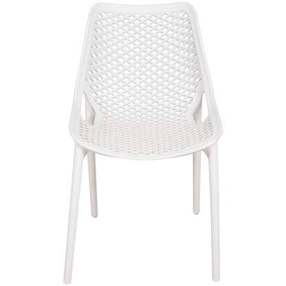 Artikelbild 3 für Garden Pleasure Gartenstühle TEANA weiß, 2 St., Artikelnummer 796379