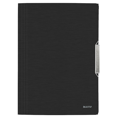 Artikelbild für LEITZ Eckspanner Style 3977 DIN A4 satin schwarz, 1 St., Artikelnummer 374397