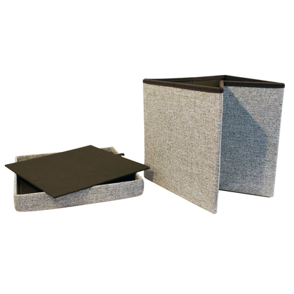 Artikelbild 4 für Echtwerk Hocker mit Stauraum Store Cube EW-SW-0460 grau, 1 St., Artikelnummer 161853