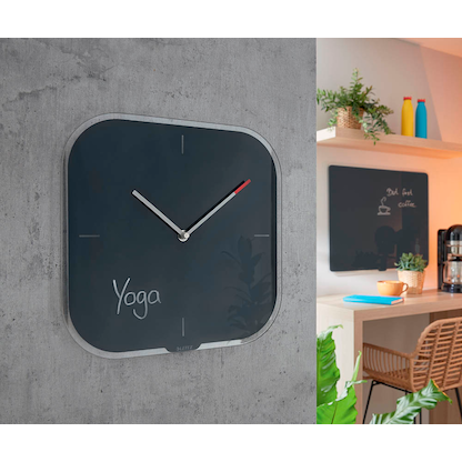 Artikelbild 4 für LEITZ Wanduhr Cosy grau Sicherheitsglas 30,0 x 30,0 cm, Artikelnummer 424372