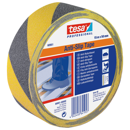 Artikelbild 3 für tesa Anti-Rutsch-Band gelb, schwarz 50,0 mm x 15,0 m, Artikelnummer 429072