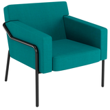 Artikelbild 1 für medso powered by PAPERFLOW Sessel MEDSO L blau schwarz Stoff 75,0 x 74,3 x 73,6 cm, 1 St., Artikelnummer 522587