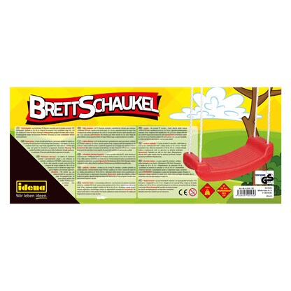 Artikelbild 3 für Idena Brettschaukel rot Kunststoff, Artikelnummer 470532
