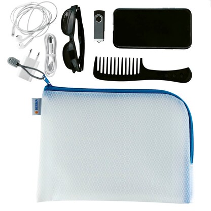 Artikelbild 6 für HERMA Reißverschlussbeutel DIN A5 transparent/blau, 1 St., Artikelnummer 554994