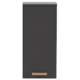 Artikelbild 1 für MÖBELPARTNER Badschrank Duo 146533 anthrazit 32,7 x 16,3 x 72,3 cm, Artikelnummer 673444