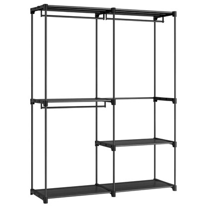 Artikelbild 2 für SONGMICS Kleiderschrank, RYG025B02 schwarz 138,0 x 43,0 x 182,0 cm, 1 St., Artikelnummer 759666