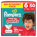 Artikelbild 1 für Pampers® Windeln baby-dry™ BIG ECONOMY PACK Gr. 6 (13-19 kg) für Kids und Teens, 50 St., Artikelnummer 782484