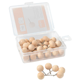 Artikelbild 1 für nobo Pinnnadeln braun, 40 St., Artikelnummer 784409