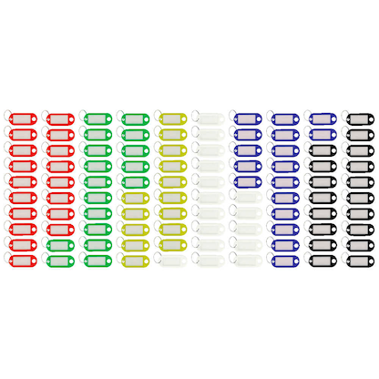 Artikelbild für WESTCOTT Schlüsselanhänger farbsortiert, 100 St., Artikelnummer 853897