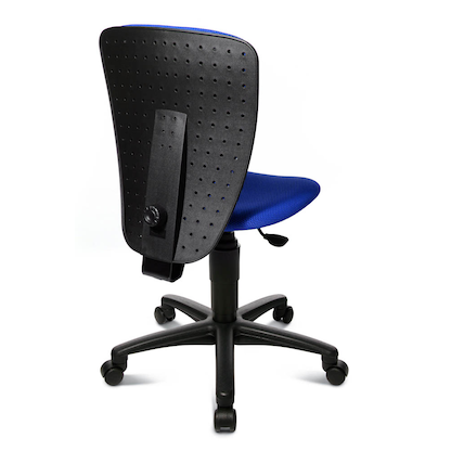 Artikelbild 4 für Topstar Kinderdrehstuhl High S'cool®, 70570BB60 Stoff blau, Gestell schwarz, Artikelnummer 164792