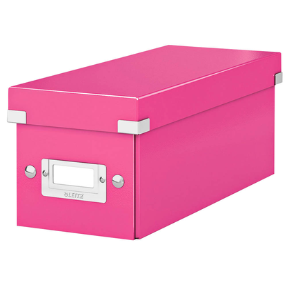 Artikelbild 2 für LEITZ CD-/DVD-Box Click & Store pink, 1 St., Artikelnummer 127050