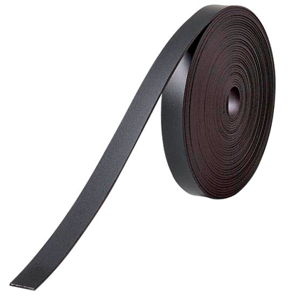 Artikelbild 2 für nobo Magnetband selbstklebend schwarz 1,0 cm x 10,0 m, 1 Rolle, Artikelnummer 109043