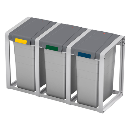 Artikelbild 6 für Hailo ProfiLine Öko XL Mülleimer-Erweiterung 38,0 l signalgrau, 1 St., Artikelnummer 123331