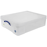 Artikelbild 1 für Really Useful Box Aufbewahrungsbox 70,0 l transparent 81,0 x 62,0 x 22,5 cm, 1 St., Artikelnummer 156323