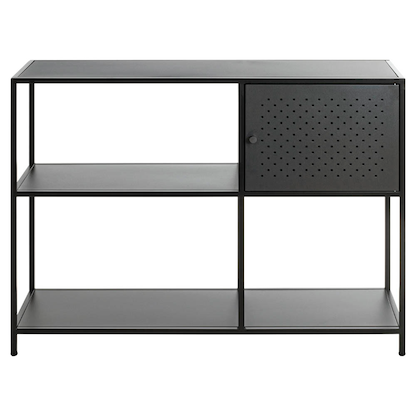 Artikelbild 5 für HAKU Möbel Bücherregal schwarz 100,0 x 30,0 x 75,0 cm, 1 St., Artikelnummer 142396