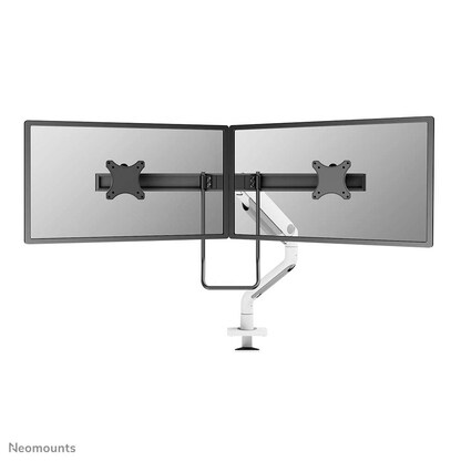 Artikelbild für Neomounts Monitor-Halterung weiß für 2 Monitore, Tischklemme, Artikelnummer 286439