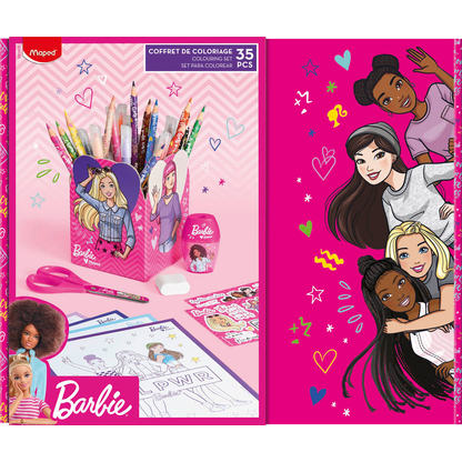 Artikelbild für maped Barbie Malset farbsortiert, 1 Set, Artikelnummer 260527