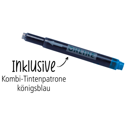 Artikelbild 5 für ONLINE® College Dackel Patronenfüller mehrfarbig M (mittel), 1 St., Artikelnummer 616936