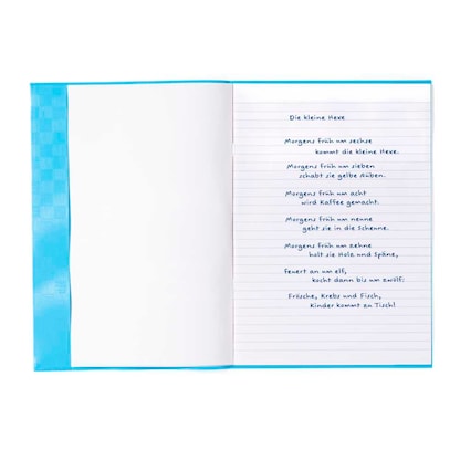 Artikelbild 2 für HERMA Heftumschlag mit Baststruktur hellblau Kunststoff DIN A4, Artikelnummer 831807