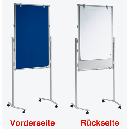 Artikelbild für MAUL mobiles Whiteboard professionell 75,0 x 120,0 cm blau#!#weiß Filz/Whiteboard, Artikelnummer 786491