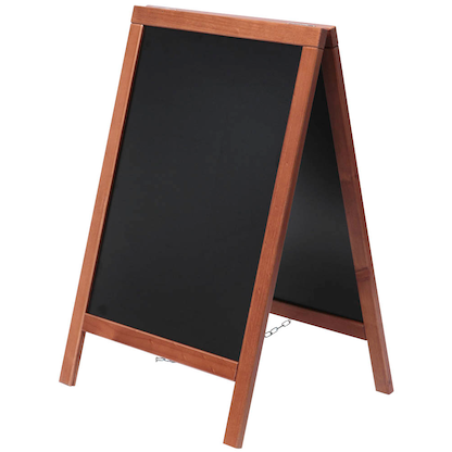 Artikelbild 2 für Showdown® Displays Kundenstopper Natura braun 55,0 x 85,0 cm, 1 St., Artikelnummer 697654