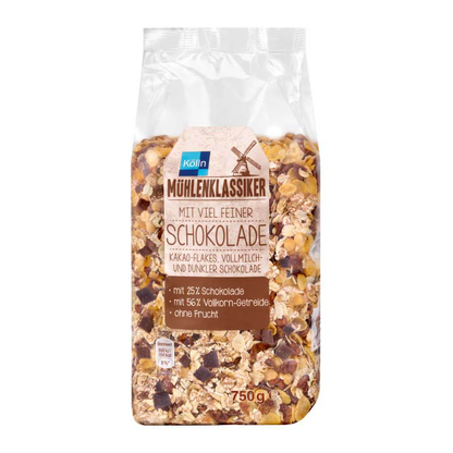Artikelbild für Kölln Klassich mit Schokolade Müsli 750,0 g, 1 St., Artikelnummer 259529