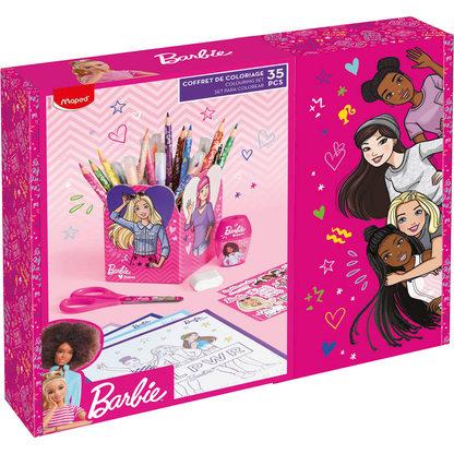 Artikelbild 2 für maped Barbie Malset farbsortiert, 1 Set, Artikelnummer 260527
