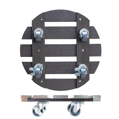 Artikelbild 5 für WAGNER® design yourself Pflanzenroller WPC GH 0525 Kunststoff, Ø 29,0 cm anthrazit rund, 1 St., Artikelnummer 419927