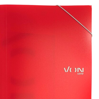 Artikelbild 8 für VON LEITZ Sammelmappe DIN A4 rot, 1 St., Artikelnummer 634989