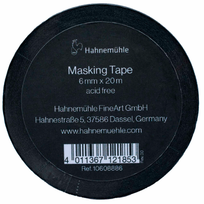 Artikelbild 5 für HAHNEMÜHLE Malerband schwarz 6,0 mm x 20,0 m 1 Rolle, Artikelnummer 708816