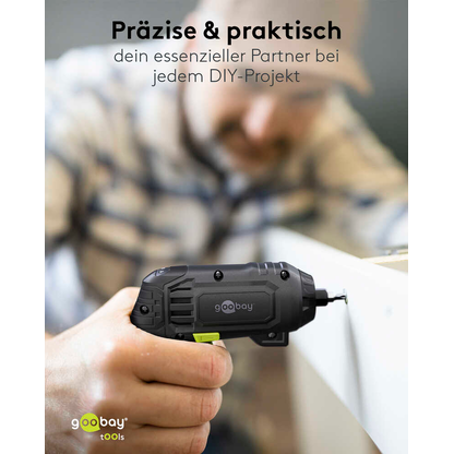 Artikelbild 10 für goobay 77818 Akku-Schrauber-Set, mit 1 Akku, Artikelnummer 779559
