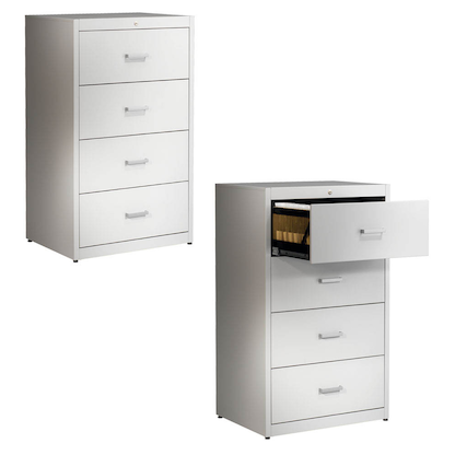 Artikelbild für mauser client entry Hängeregistraturschrank lichtgrau 4 Schubladen 80,0 x 60,0 x 135,0 cm, 1 St., Artikelnummer 259364