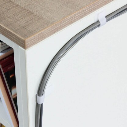Artikelbild 5 für LABEL THE CABLE Klettkabelbinder WALL STRAPS PRO weiß 9,0 cm x 1,6 cm, 50 St., Artikelnummer 654828