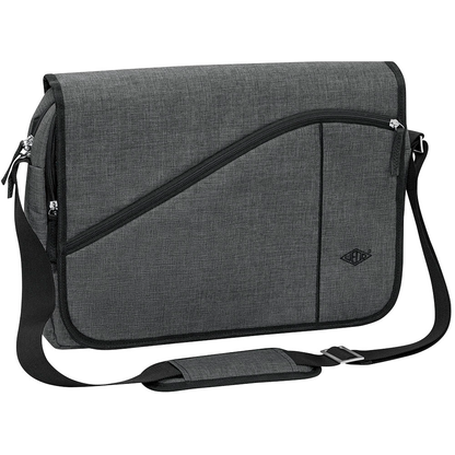 Artikelbild für WEDO Laptoptasche Messenger Bag COLLEGE Kunstfaser grau 59353012 bis 39,6 cm (15,6 Zoll), Artikelnummer 185977