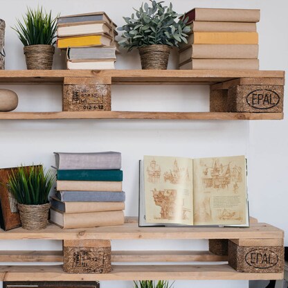 Artikelbild 2 für relaxdays Buchständer transparent, Artikelnummer 472057