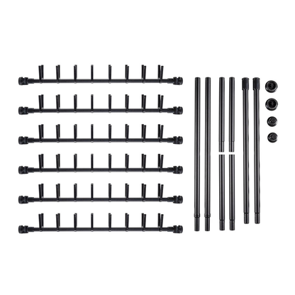 Artikelbild 9 für WENKO Teleskop-Schuhregal Herkules Shoes schwarz 94,0 x 9,0 x 165,0 - 300,0 cm, 1 St., Artikelnummer 531341