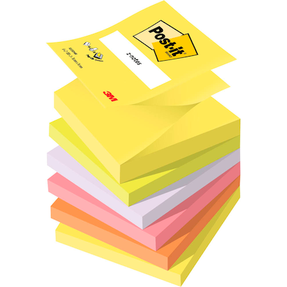 Artikelbild 2 für Post-it® Z-Notes Haftnotizen R330NR farbsortiert, 6 Blöcke, Artikelnummer 489567