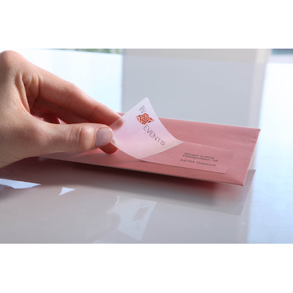 Artikelbild 6 für AVERY Zweckform Folien-Adressetiketten L4772-25 transparent 99,1 x 42,3 mm, 25 Blatt, Artikelnummer 345470