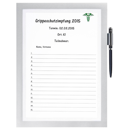 Artikelbild 5 für DURABLE Magnetrahmen selbstklebend DURAFRAME NOTE silber A4, 1 St., Artikelnummer 371361