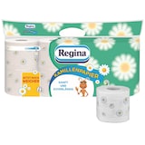 Artikelbild 1 für Regina Toilettenpapier Kamillenpapier 3-lagig, 8 Rollen, Artikelnummer 882183