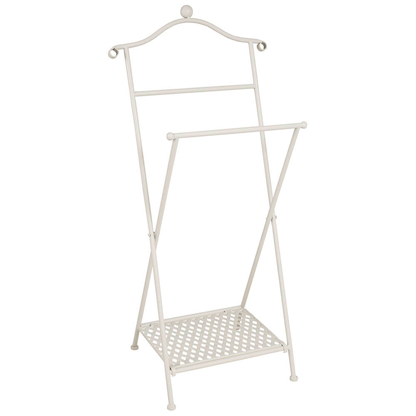 Artikelbild für HAKU Möbel Herrendiener 81316 weiß Metall 46,0 x 98,0 cm, Artikelnummer 553012