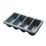 Artikelbild 1 für APS GN 1/1 Besteckkasten grau 1 St., Artikelnummer 197036